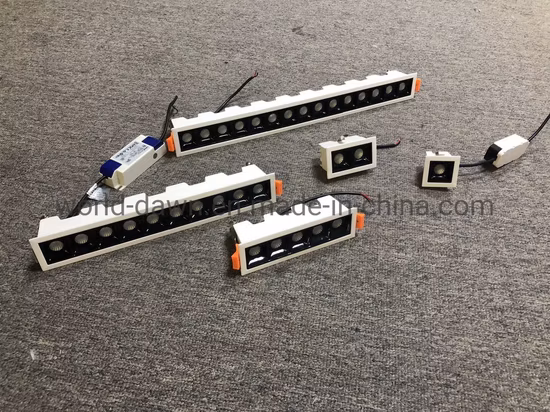 55 mm Ausschnitt, intelligentes Badezimmer, Schlafzimmer, quadratisch, rund, LED-Innenbereich, kommerzielle Beleuchtung, Einbau-Downlight, Deckeneinbau-COB-Strahler, Spot-Down-Licht