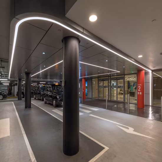 Flexible lineare LED-Leistenleuchte für gewerbliche Bürogebäude